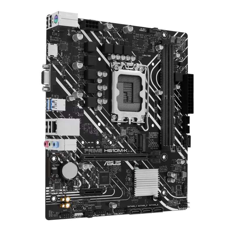 Mainboard ASUS H610M-K DDR5 | LGA 1700, mATX, 2 khe RAM - Ảnh 3