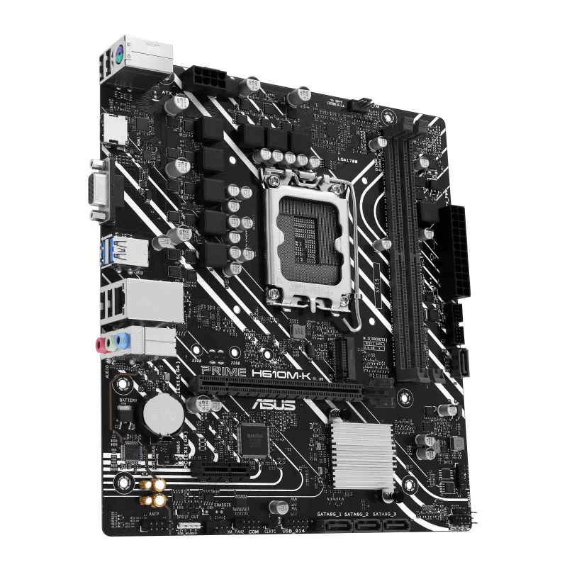 Mainboard ASUS H610M-K DDR5 | LGA 1700, mATX, 2 khe RAM - Ảnh 4