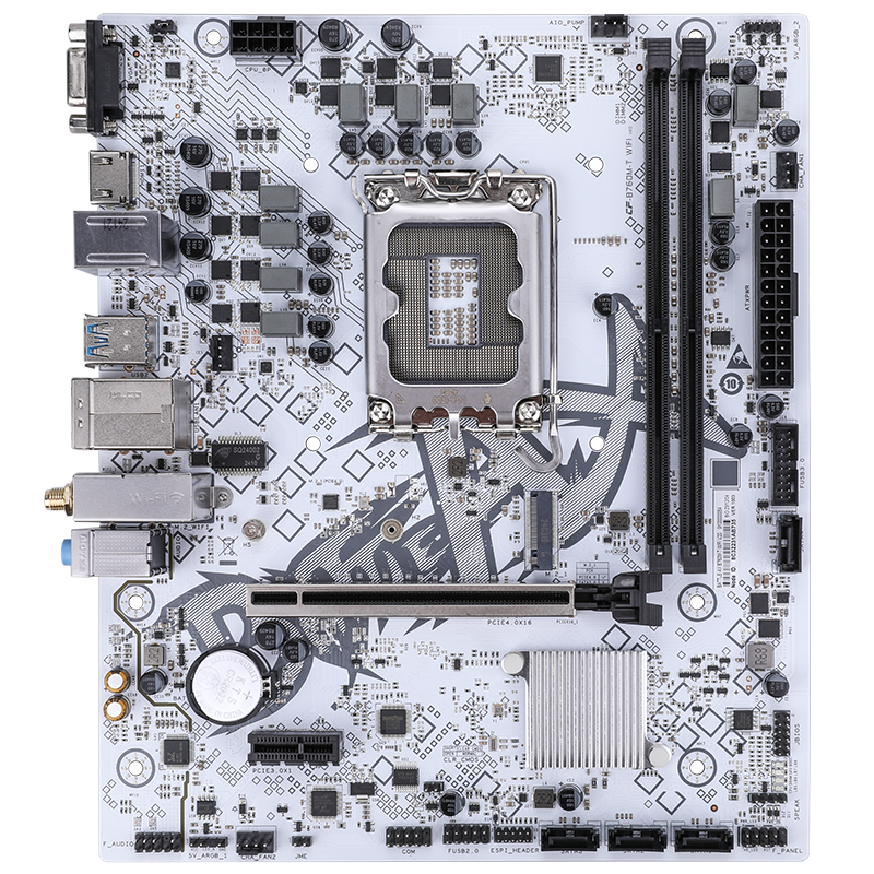 Mainboard Colorful Battle-AX B760M-T V20 Wifi DDR4 | LGA 1700, mATX, 2 khe RAM - Ảnh 2