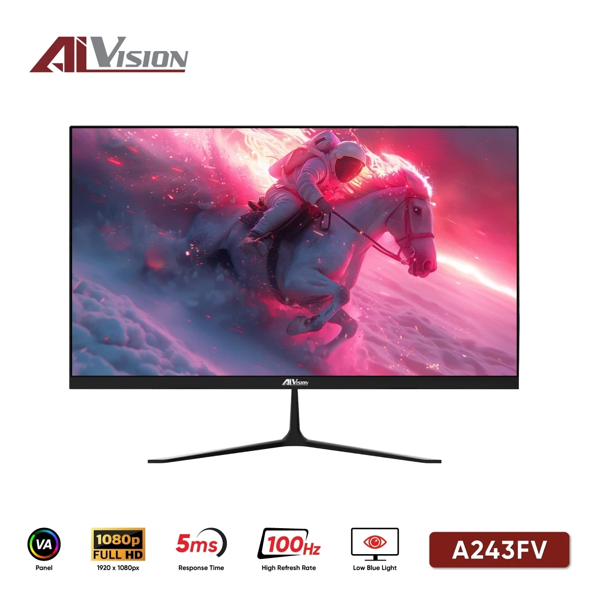 Màn hình Văn phòng Aivision A243FV-V2025 | 24 inch, FHD, 100Hz, VA - Ảnh 2