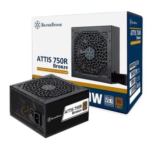 Nguồn máy tính SilverStone Attis 750r 750W 80 Plus Bronze (SST-AT750R-BF) | Non-Modular, ATX