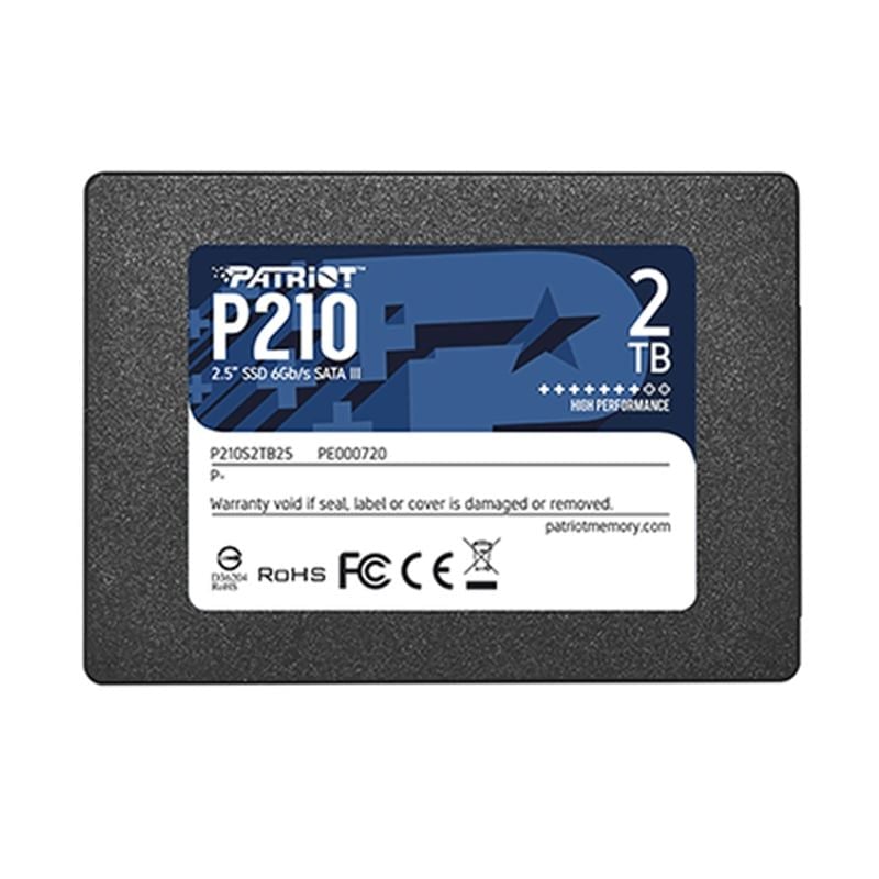Ổ cứng SSD Patriot P210 2TB | SATA III, 2.5" (P210S2TB25) - Ảnh 1