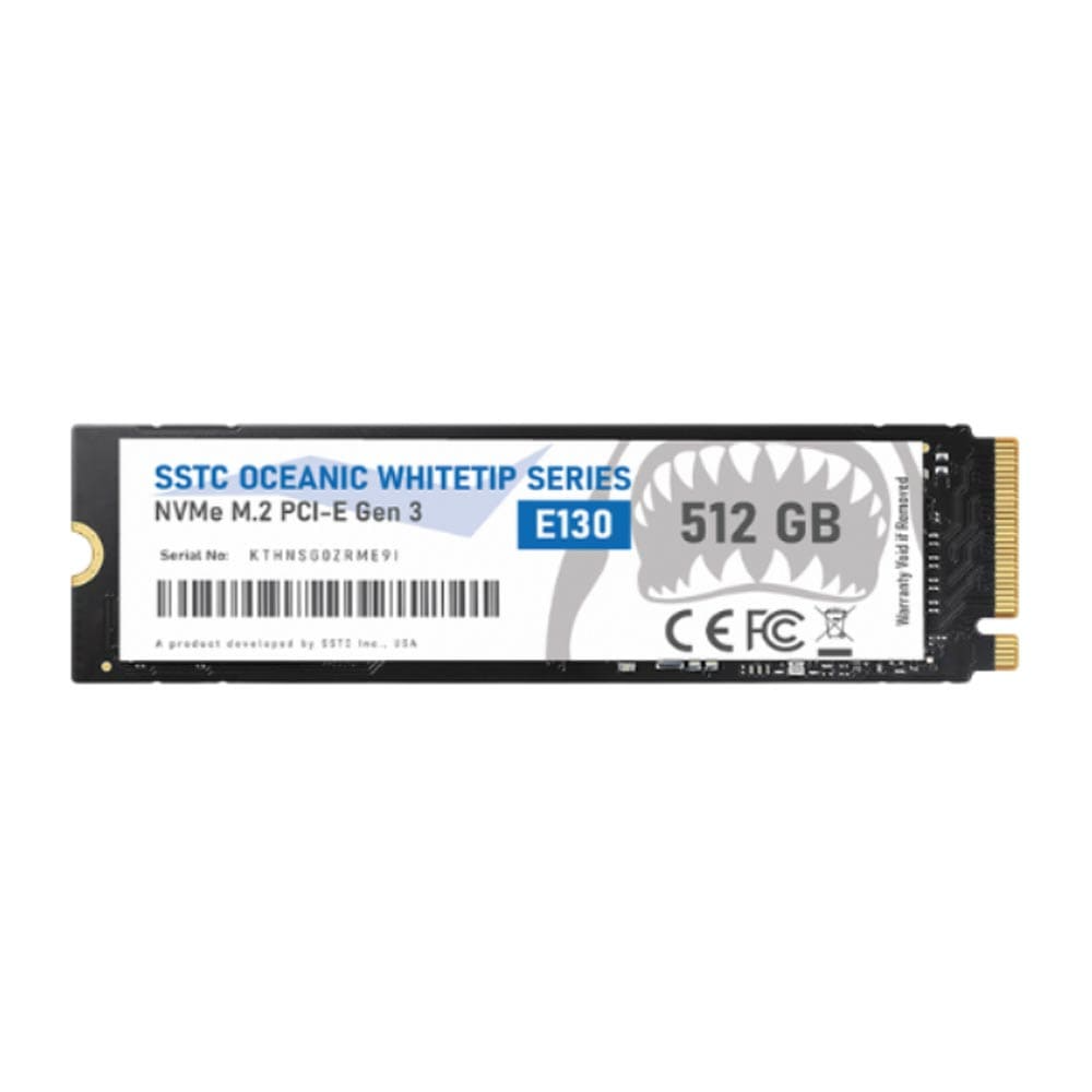 Ổ cứng SSD SSTC E130 512GB | PCIe Gen3 x4 NVMe, M.2 2280 (E130-512GB) - Ảnh 1
