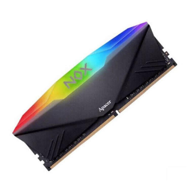 Ram Apacer NOX RGB Black 16GB | 1 x 16GB, DDR4, 3200MHz – AH4U16G32C28YNBAA-1 - Ảnh 2