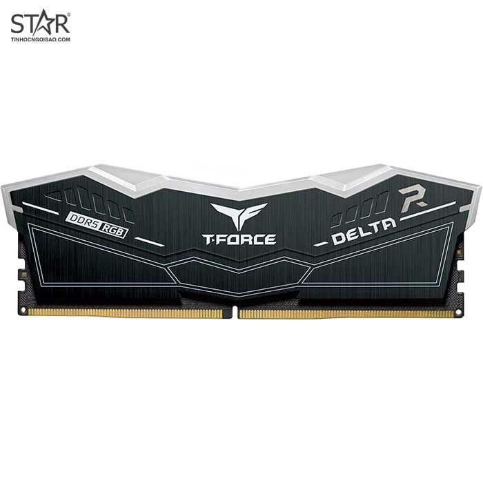 Ram DDR5 TEAMGROUP 32G/6000 T-Force Delta Black RGB (2x16GB) Tản Nhiệt (FF3D532G6000HC38ADC01) - Ảnh 3
