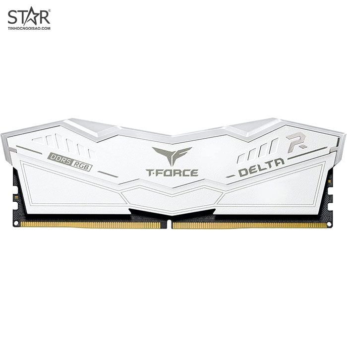 Ram DDR5 TEAMGROUP 32G/6000 T-Force Delta White RGB (2x16GB) Tản Nhiệt (FF4D532G6000HC38ADC01) - Ảnh 2