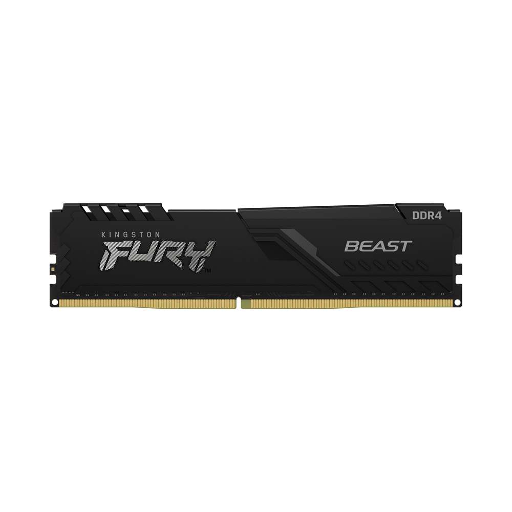 RAM PC Kingston Fury Beast 8GB DDR4 Black | (1x8GB), 3200MHz, Intel/AMD KF432C16BB/8WP - Ảnh 1