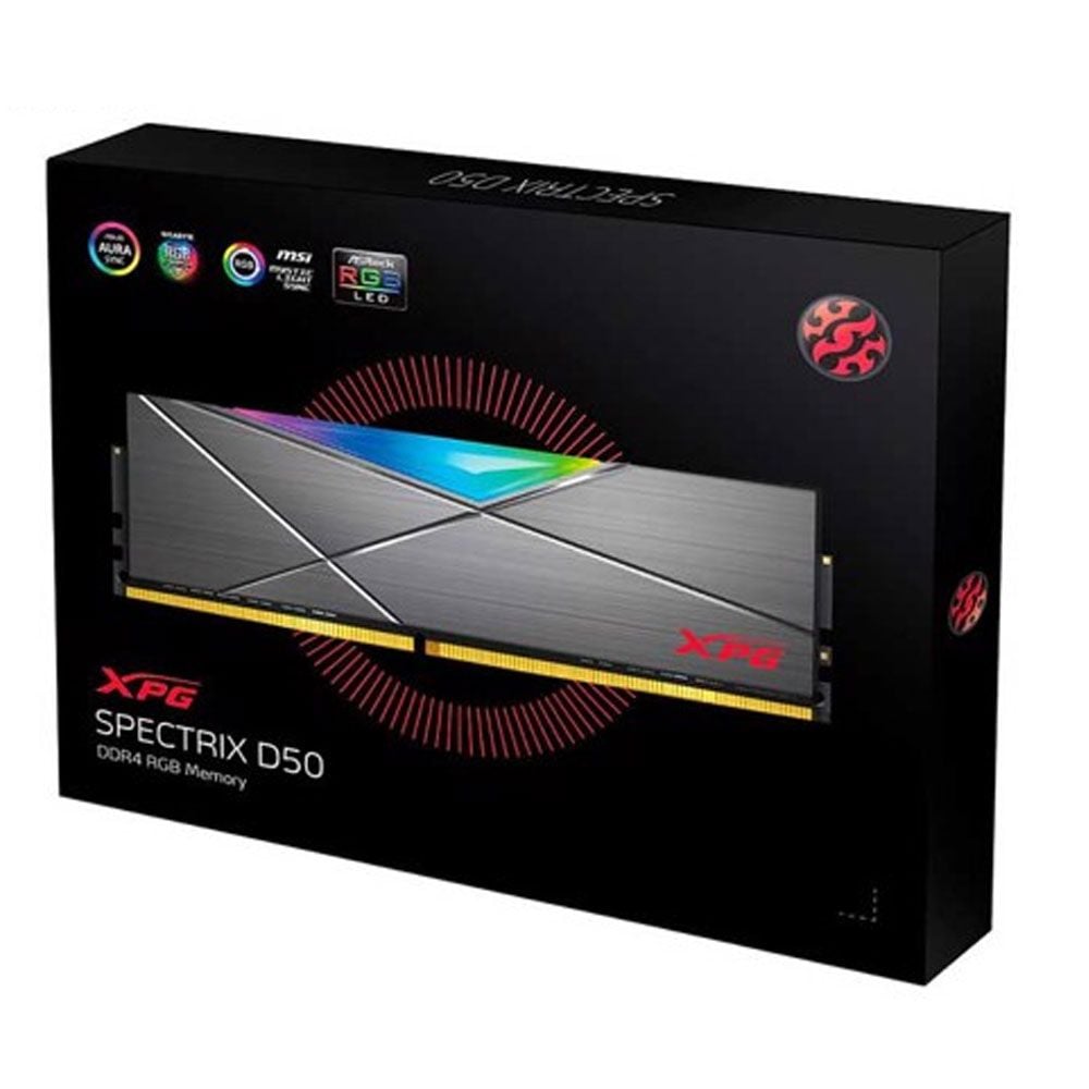 RAM PC XPG Spectrix D50 8GB RGB DDR4 | (1x8GB), 3200MHz, Intel/AMD AX4U320038G16A-ST50 - Ảnh 4