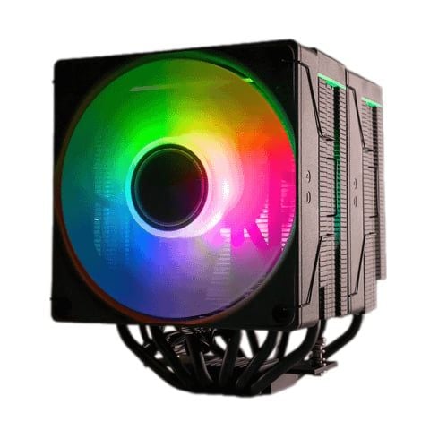 Tản nhiệt khí Leopard KF620 DGT Black | ARGB Display, Đen - Ảnh 1