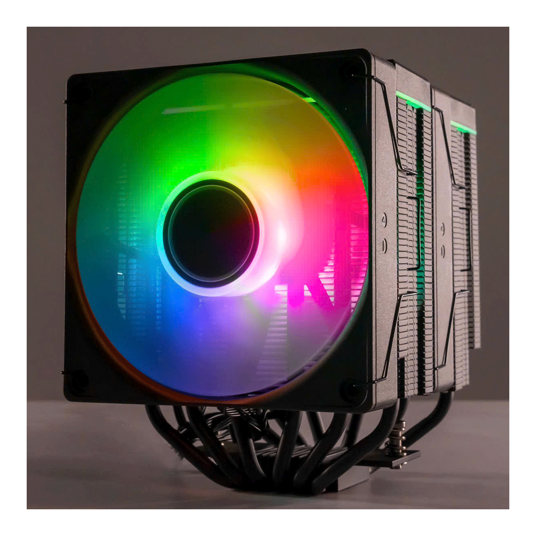 Tản nhiệt khí Leopard KF620 DGT Black | ARGB Display, Đen - Ảnh 2