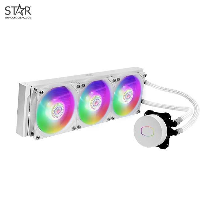 Tản nhiệt nước Cooler Master MasterLiquid ML360L V2 White | ARGB, Trắng - Ảnh 4