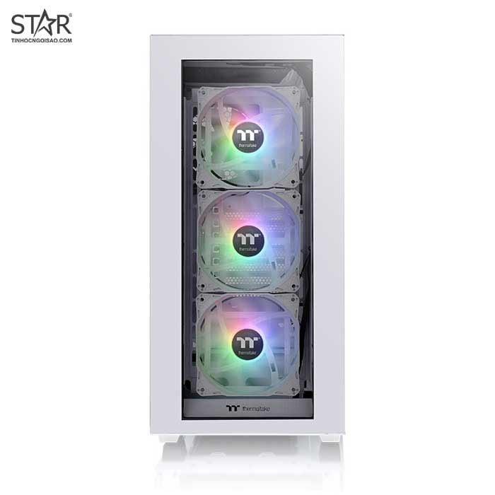 Thùng máy Thermaltake Divider 300 TG Snow ARGB Mid Tower Chassis (Trắng) (CA-1S2-00M6WN-01) - Ảnh 3
