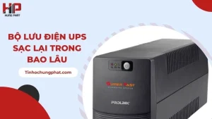 bộ lưu điện ups sạc lại trong bao lâu