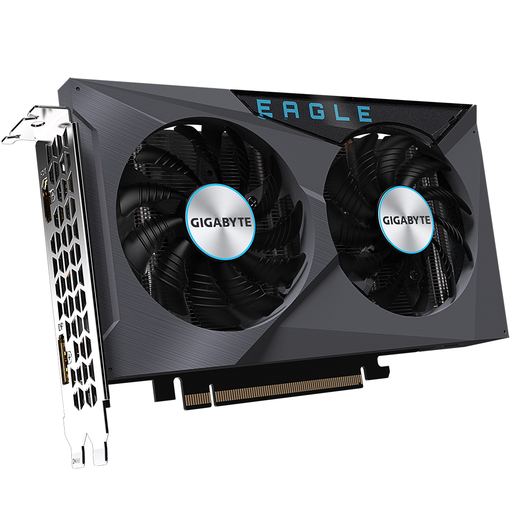 Card màn hình AMD Radeon RX 6500 XT Gigabyte EAGLE | 4GB GDDR6, 1024 SP, 400W - Ảnh 3