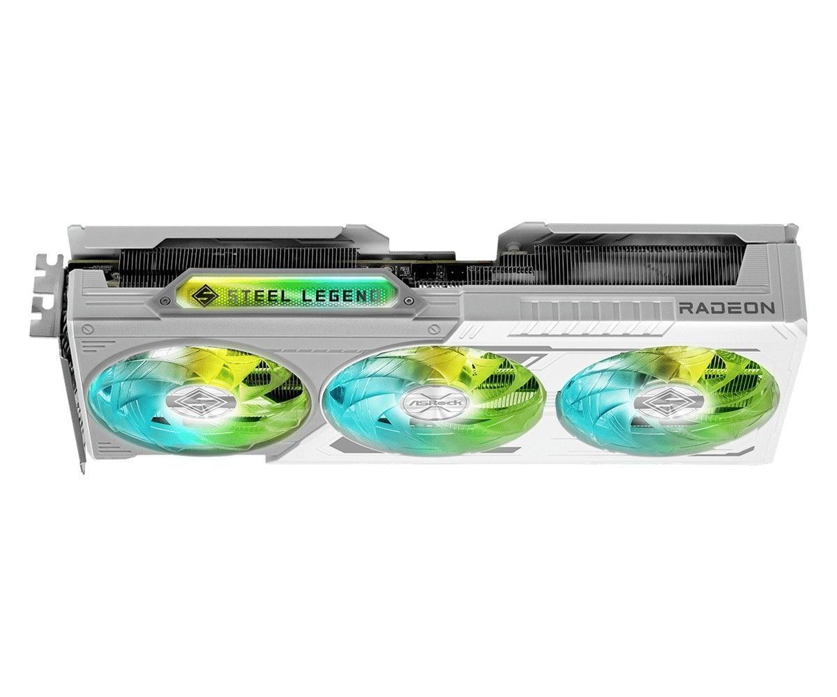Card màn hình AMD Radeon RX 9060 XT ASRock Steel Legend OC | 16GB GDDR6, 2048 SP, 750W - Ảnh 4
