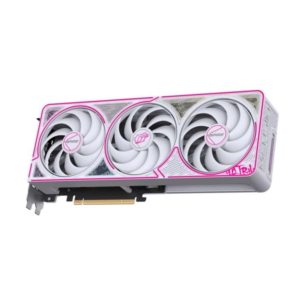 Card màn hình NVIDIA GeForce RTX 5060 Ti Colorful iGame Ultra White OC | 16GB GDDR7, 4608 CUDA, 650W - Ảnh 4