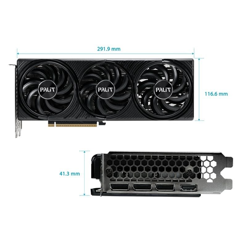 Card màn hình NVIDIA GeForce RTX 5070 Palit Infinity 3 | 12GB GDDR7, 6144 CUDA - Ảnh 2