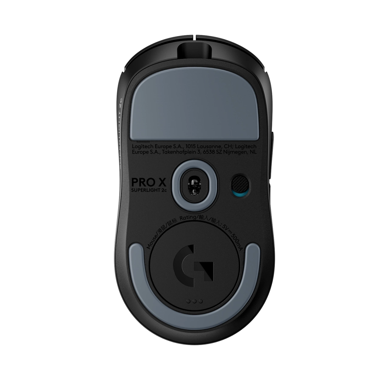 Chuột gaming Logitech Pro X Superlight 2C | Wireless 2.4Ghz, 44000 DPI, 51g, Đen - Ảnh 3