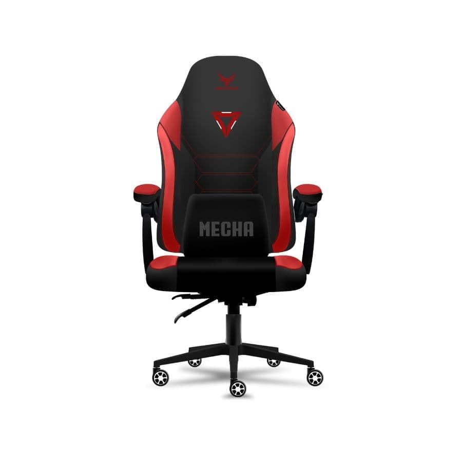 Ghế gaming CENTAUR MECHA | Đỏ, 150kg, Chân xoay, Da PU - Ảnh 1
