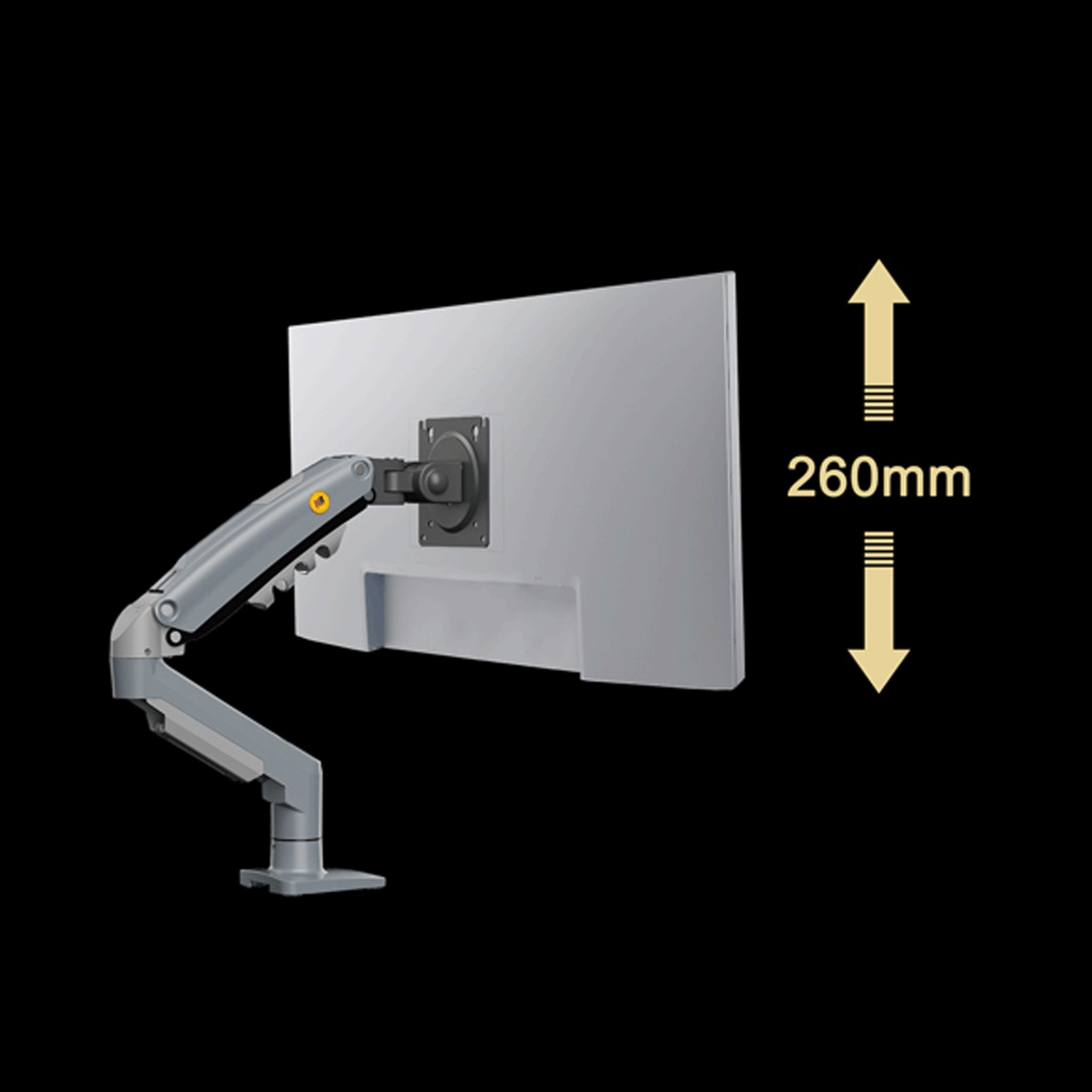 Giá treo màn hình North Bayou F80-XV - Xám xanh, Lake Blue | 17 - 30 inch - Ảnh 4