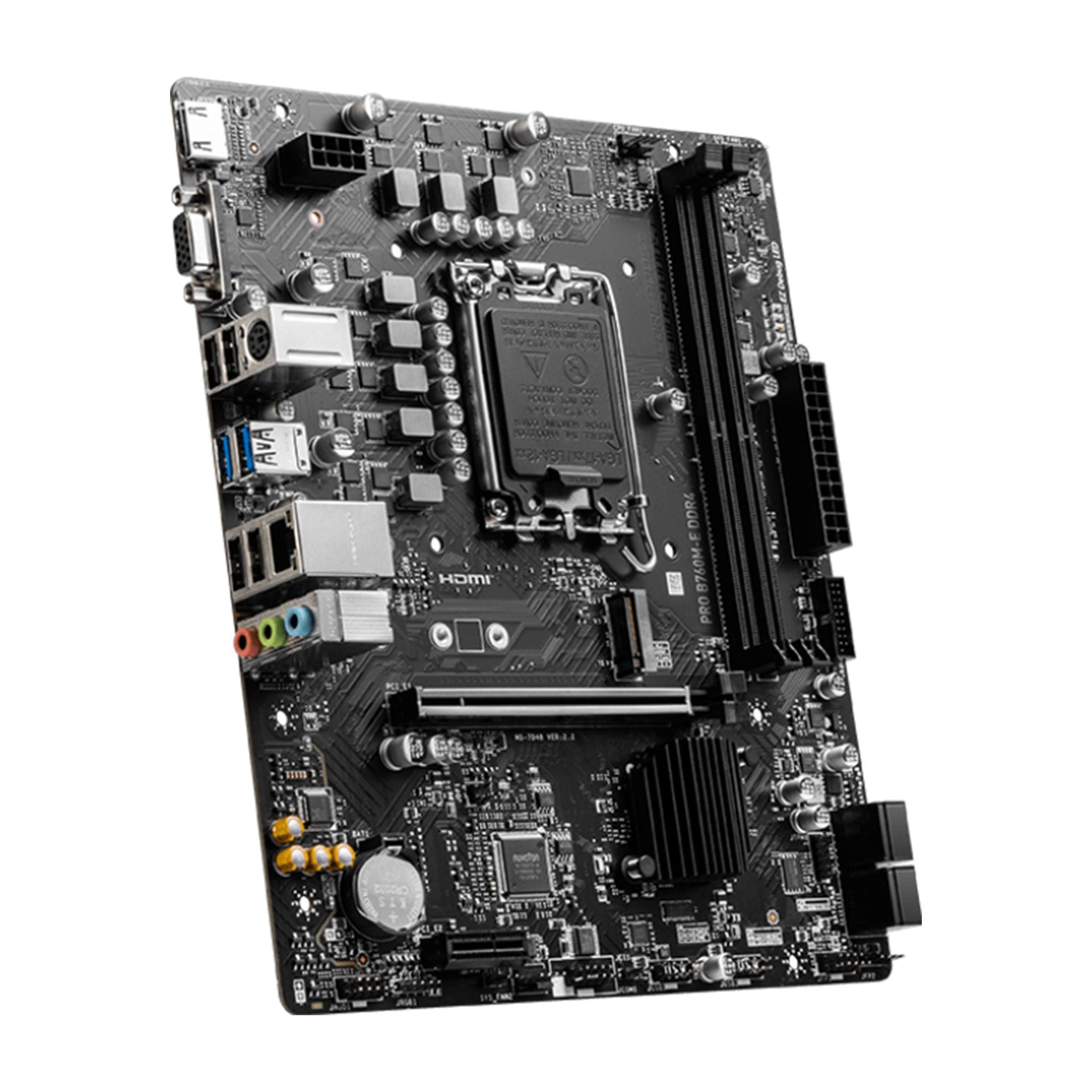 Mainboard MSI PRO B760M-E DDR4 | LGA 1700, mATX, 2 khe RAM - Ảnh 4