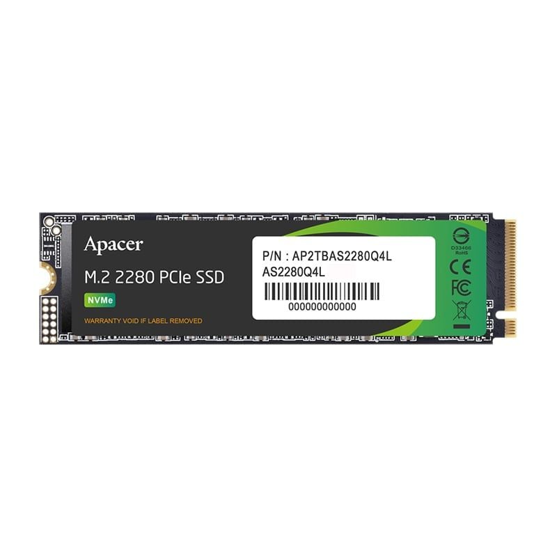 Ổ cứng SSD Apacer AS2280Q4L 512GB | PCIe Gen4 x4 NVMe, M.2 2280 (AP512GAS2280Q4L-1) - Ảnh 1