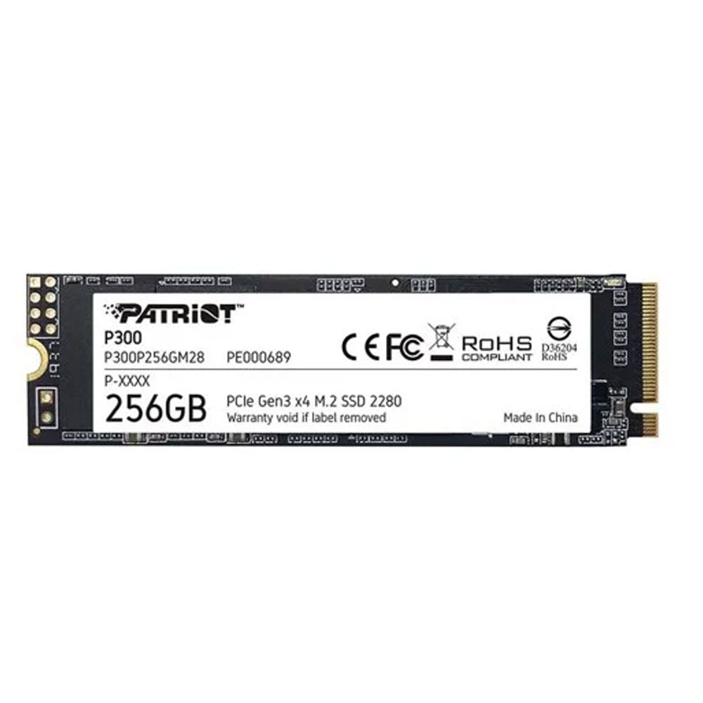Ổ cứng SSD Patriot P300 256GB | PCIe Gen3 x4 NVMe, M.2 2280 (P300P256GM28) - Ảnh 1