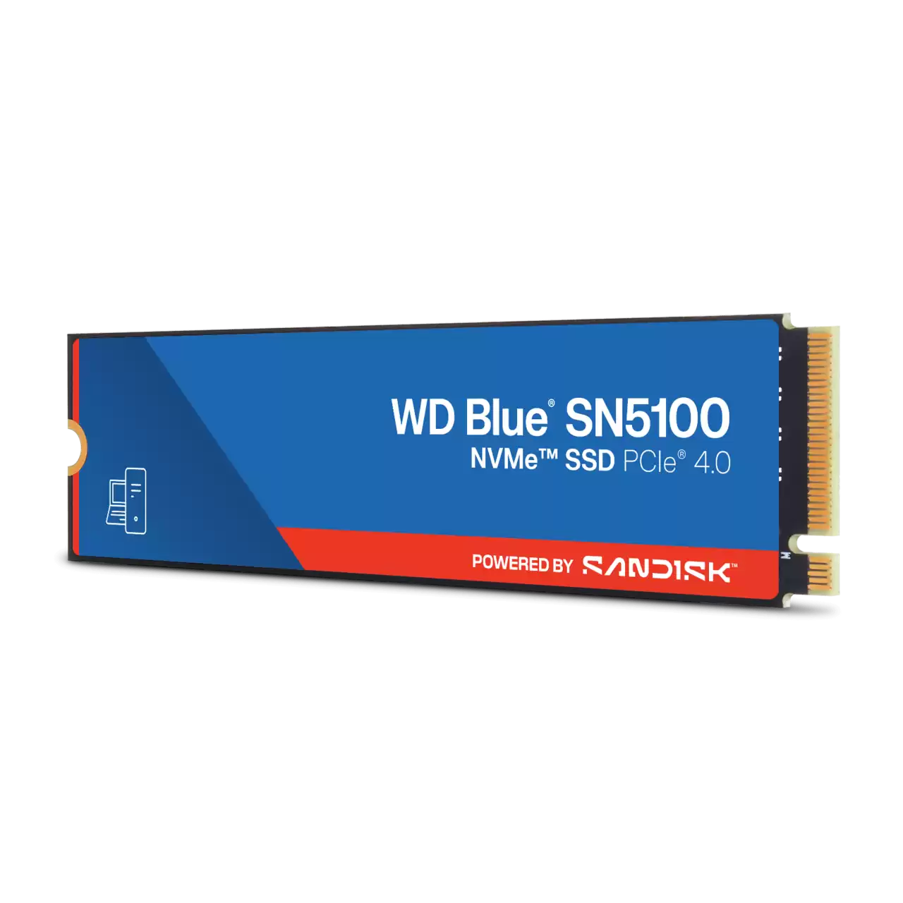 Ổ cứng SSD Western Digital Blue SN5100 500GB | PCIe Gen4 x4 NVMe, M.2 2280 (WDS500G5B0E) - Ảnh 2