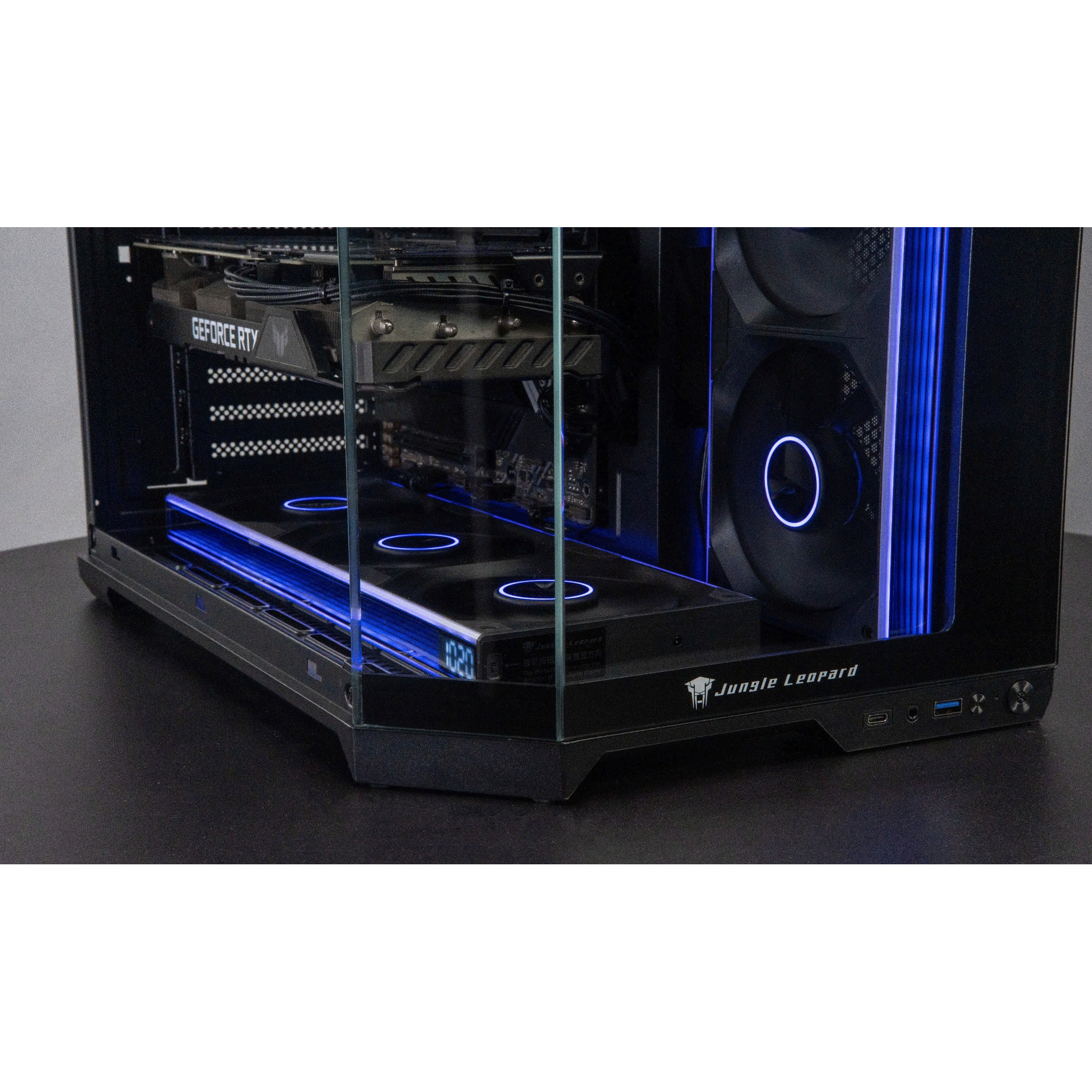 Quạt tản nhiệt PC Leopard Hùng Phátlink 360 | Kit 3 fan 360mm, ARGB, Gió thuận, Đen - Ảnh 2