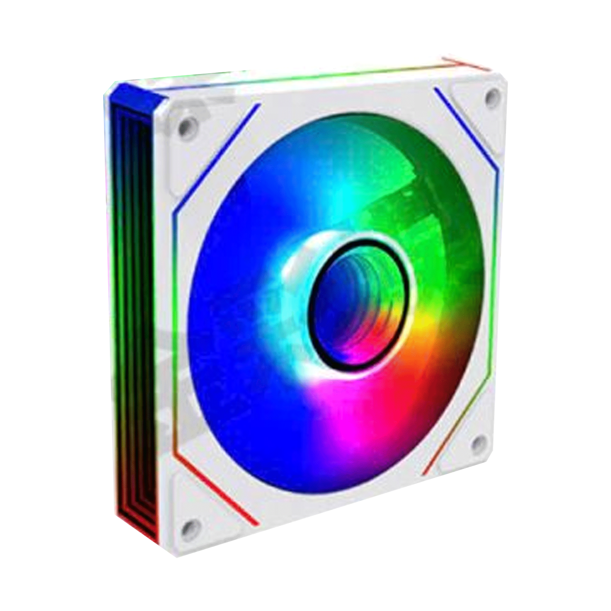 Quạt tản nhiệt PC Leopard S1 | Fan lẻ 120mm, ARGB, Trắng - Ảnh 1