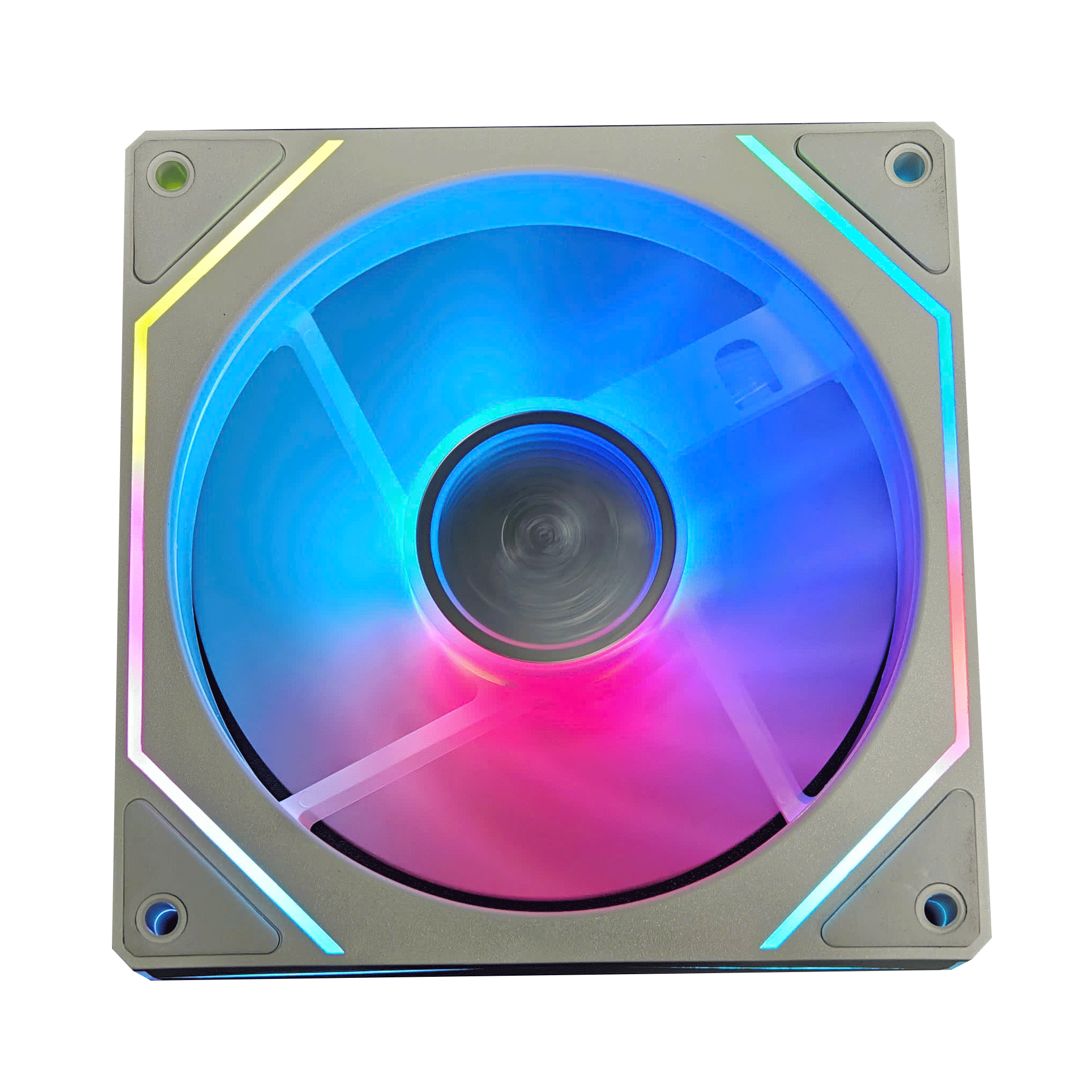 Quạt tản nhiệt PC Leopard S1 | Fan lẻ 120mm, ARGB, Trắng - Ảnh 2