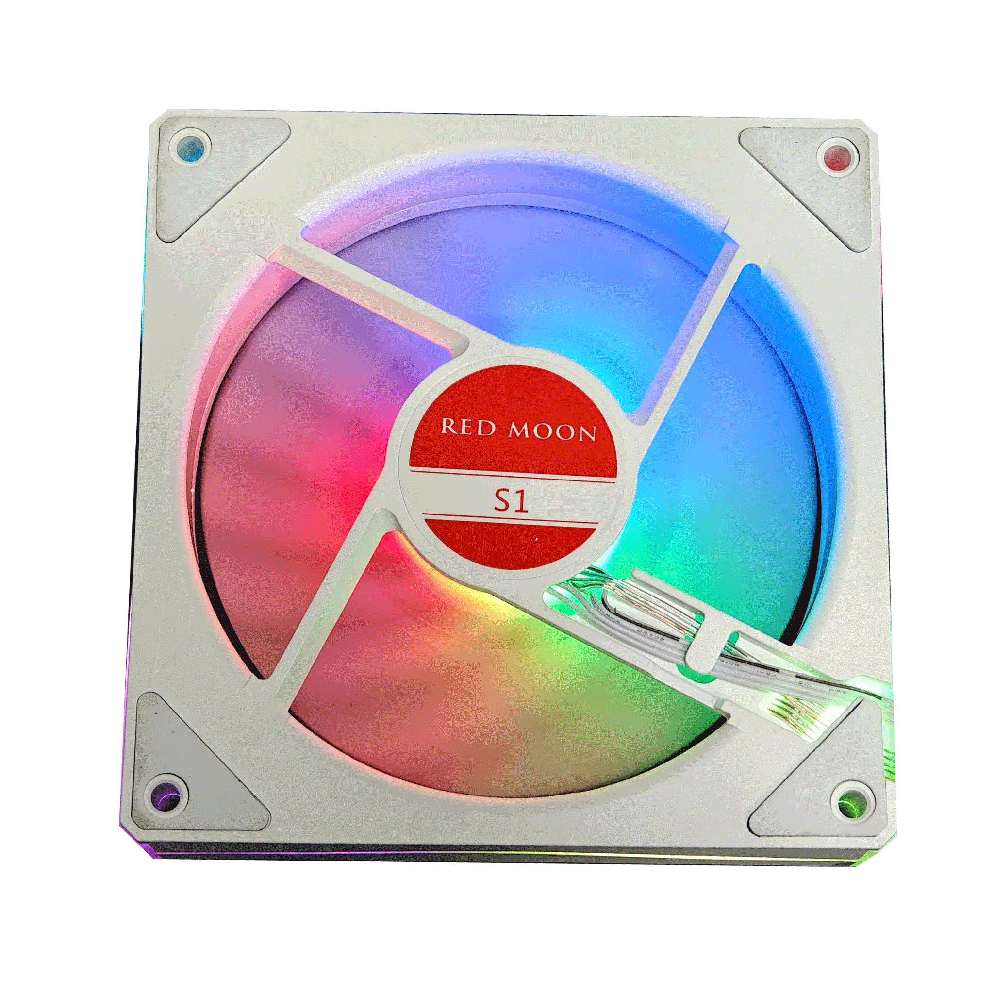 Quạt tản nhiệt PC Leopard S1 | Fan lẻ 120mm, ARGB, Trắng - Ảnh 3