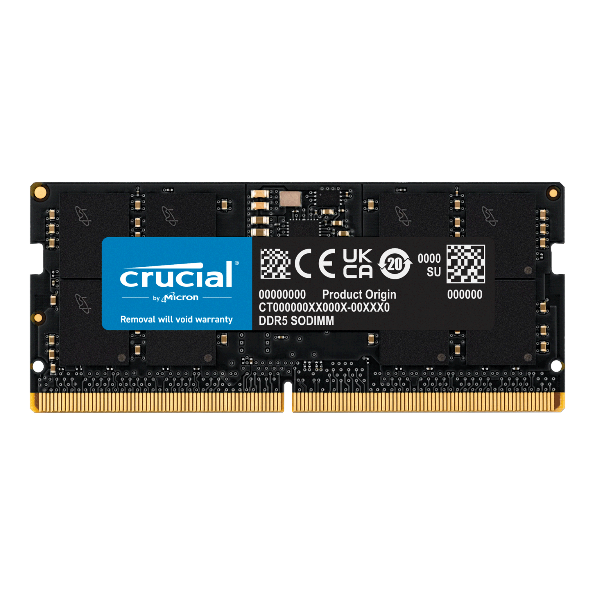 RAM Laptop Crucial 8GB DDR5 | (1x8GB), 5600MHz CT8G56C46S5 - Ảnh 1