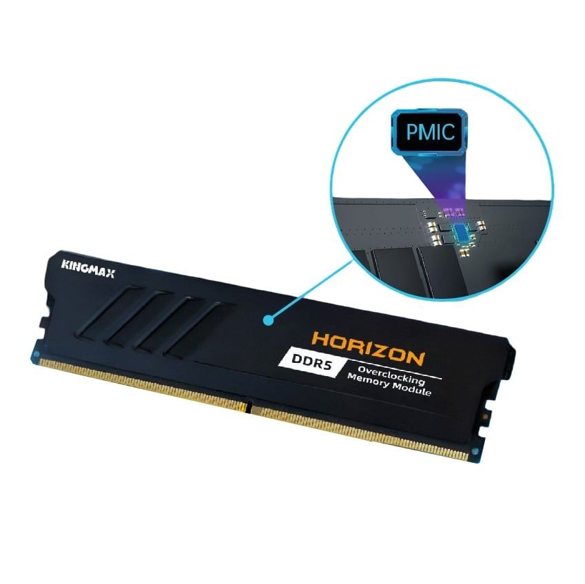 RAM PC Kingmax Horizon 32GB DDR5 | (1x32GB), 5600MHz, Intel/AMD KM-LD54-5600-32GSHN38 - Ảnh 4