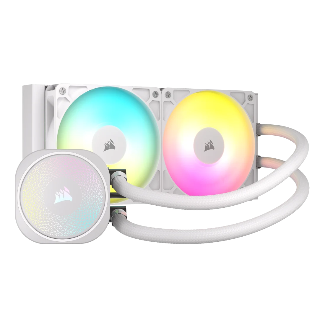 Tản nhiệt nước Corsair Nautilus 240 RS White | ARGB, Trắng - Ảnh 1