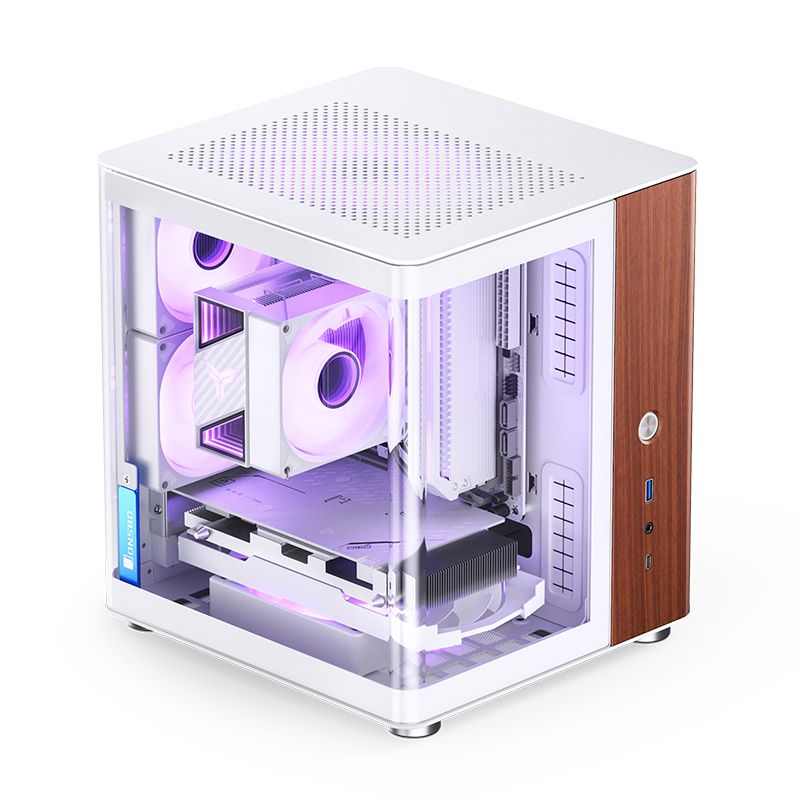 Thùng máy Jonsbo TK-0 Mini-ITX - White - Ảnh 2