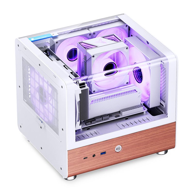 Thùng máy Jonsbo TK-0 Mini-ITX - White - Ảnh 3