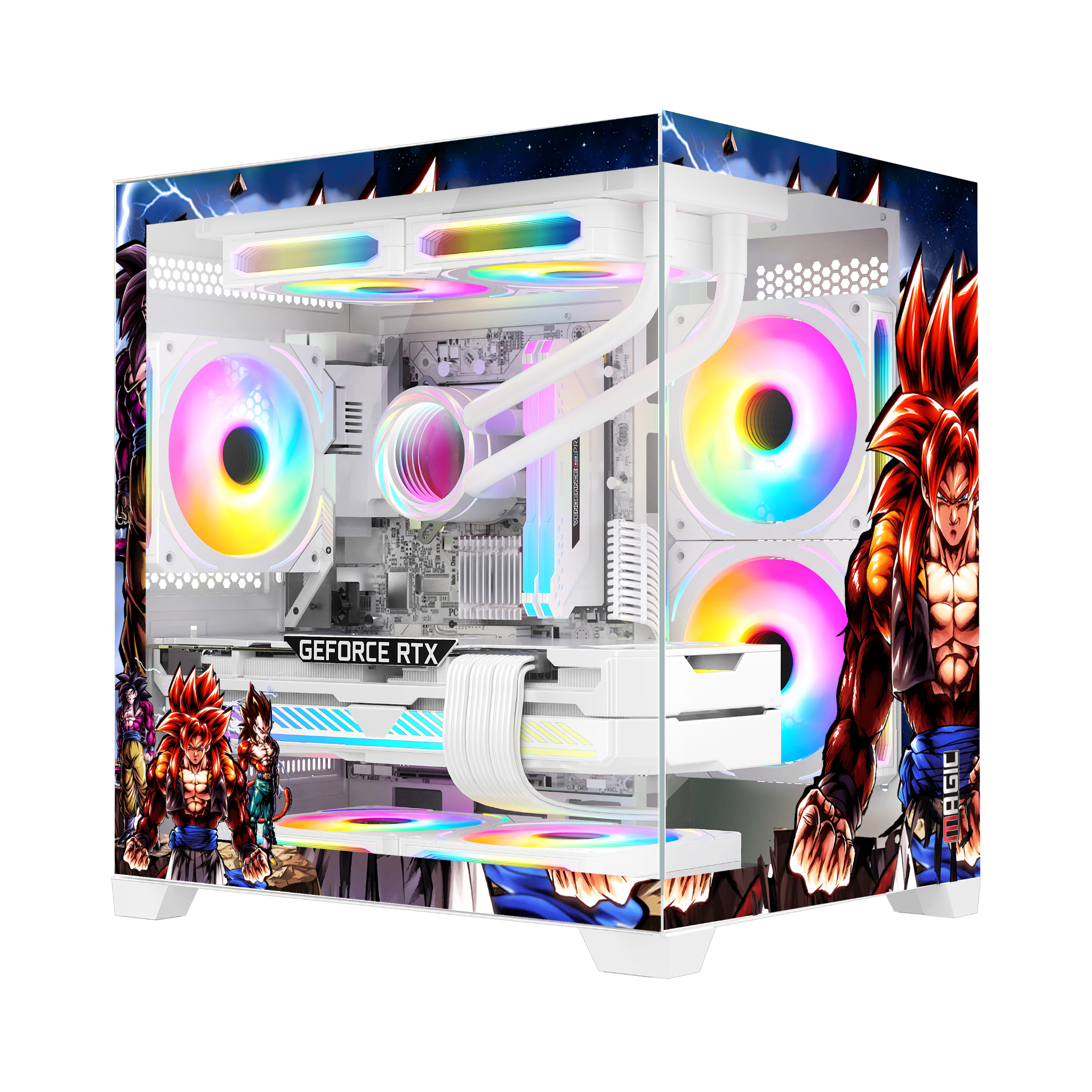 Thùng máy Magic AquaM ULTra Songoku (Small M-ATX) - Ảnh 1