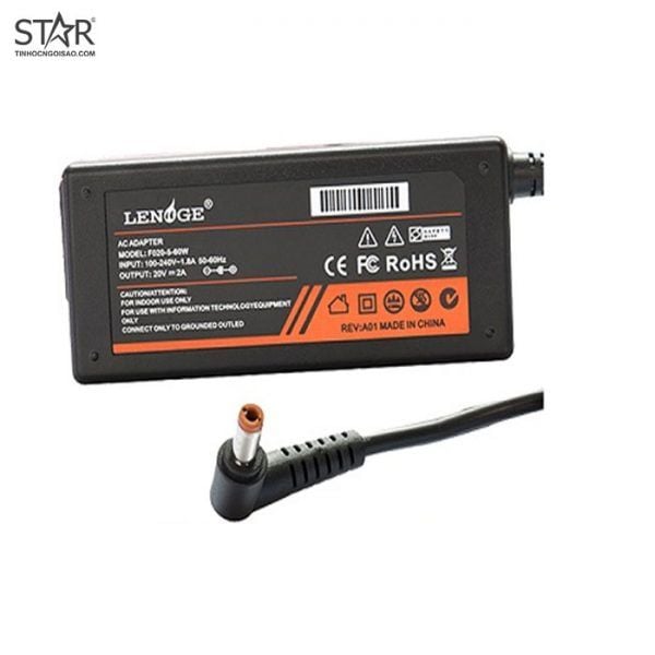 Adapter Laptop Lenoge Lenovo 20V – 2A - Ảnh 1