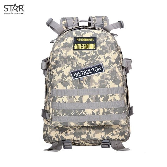 Balo 3 Game Battlegrounds (PUBG) Lớn (51 x 38 x 18cm) - Ảnh 1
