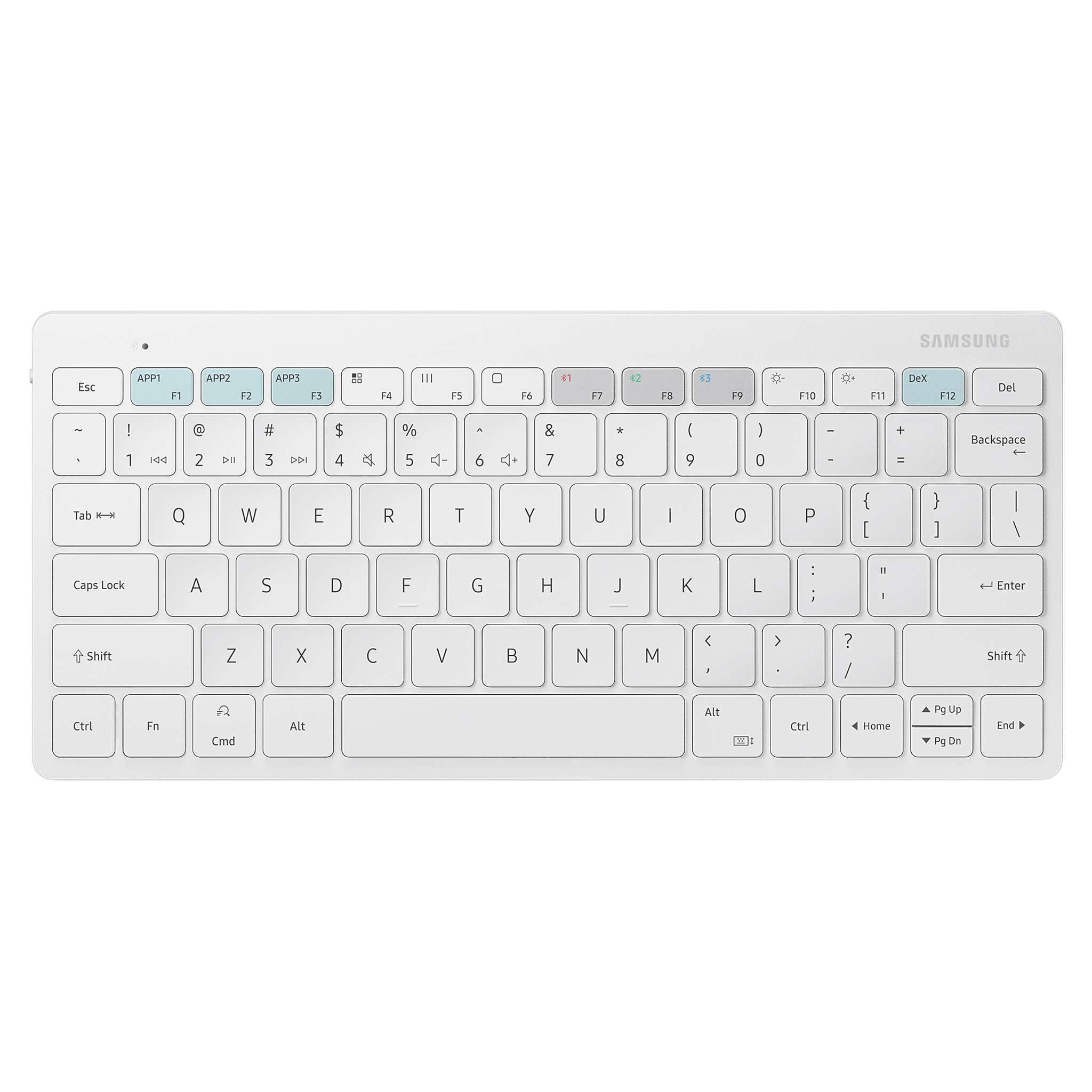 Bàn phím Bluetooth Samsung Trio 500 - Trắng - Ảnh 1