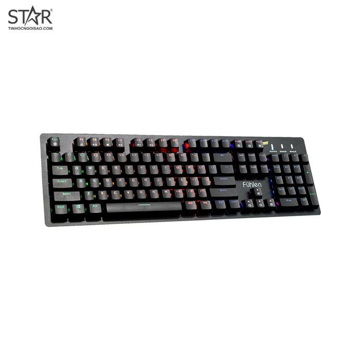 Bàn phím cơ gaming Fuhlen Eraser | Có dây, Fullsize, Optical Switch, RGB - Ảnh 4