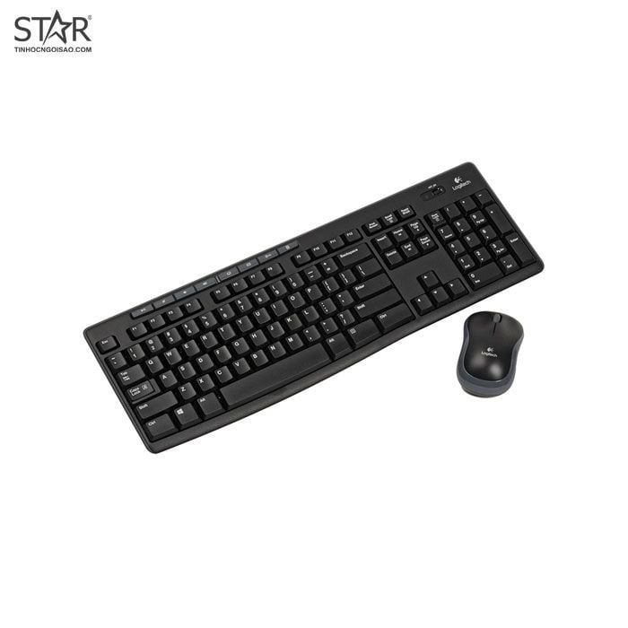 Bàn phím giả cơ văn phòng Logitech MK200 | Có dây, Fullsize, Black - Ảnh 3