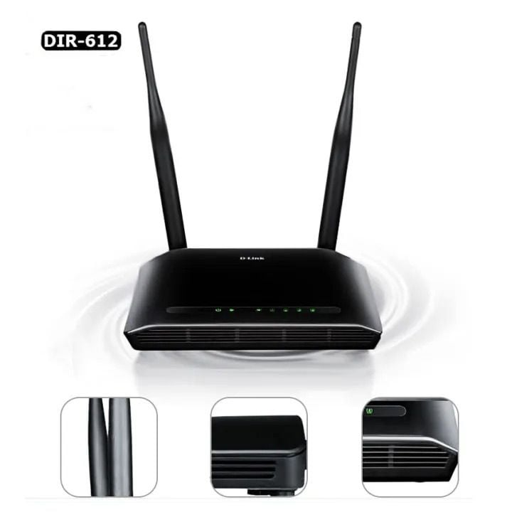 Bộ Router Wifi D-Link DIR-612 Wireless (2 Anten) - Ảnh 2