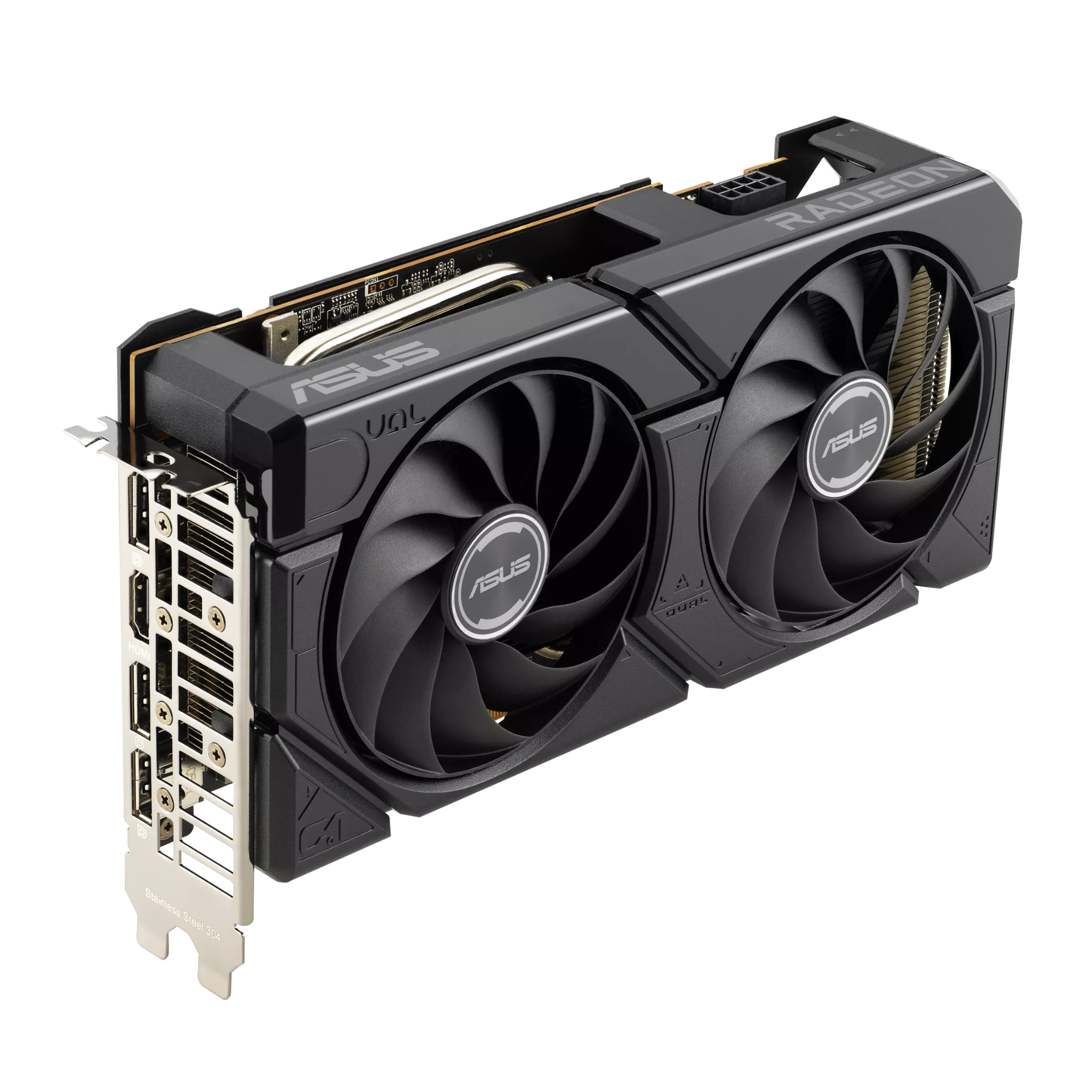 Card màn hình AMD Radeon RX 7600 ASUS Dual EVO OC | 8GB GDDR6, 2048 SP, 550W - Ảnh 4