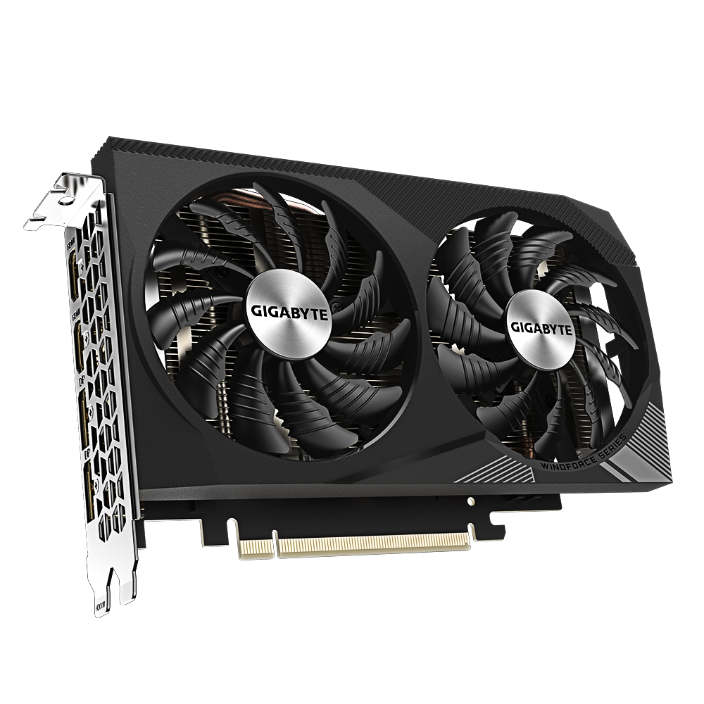 Card màn hình NVIDIA GeForce RTX 3050 Gigabyte WindForce OC | 8GB GDDR6, 2560 CUDA, 450W - Ảnh 3