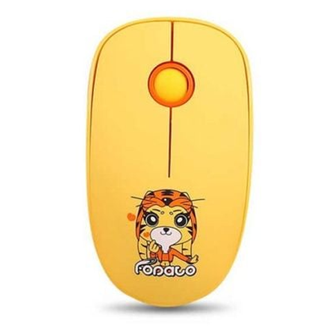 Chuột văn phòng FD L8 | Wireless 2.4Ghz, 1500 DPI, 50g, Vàng - Ảnh 1