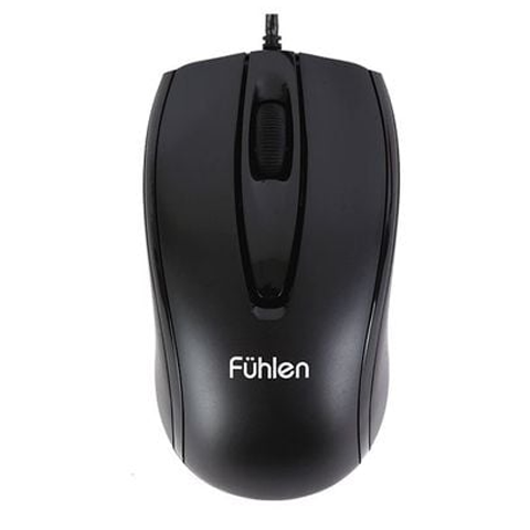 Chuột văn phòng Fuhlen L102 | Có dây, 1200 DPI, 85g, Đen - Ảnh 1