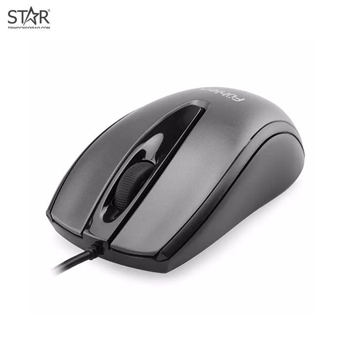 Chuột văn phòng Fuhlen L102 | Có dây, 1200 DPI, 85g, Đen - Ảnh 4