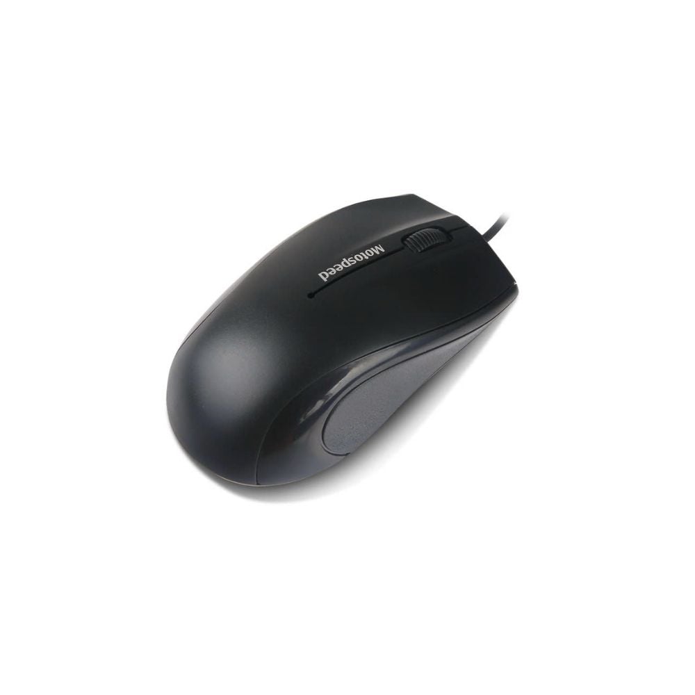 Chuột văn phòng Motospeed F333 | Có dây, 1000 DPI, 90g, Đen - Ảnh 3